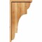 Ekena Millwork New Brighton Rough Sawn Corbel w/Backplate, Western Red Cedar, 8"W x 14"D x 26"H COR08X14X26NEB01RWR - alternate 3